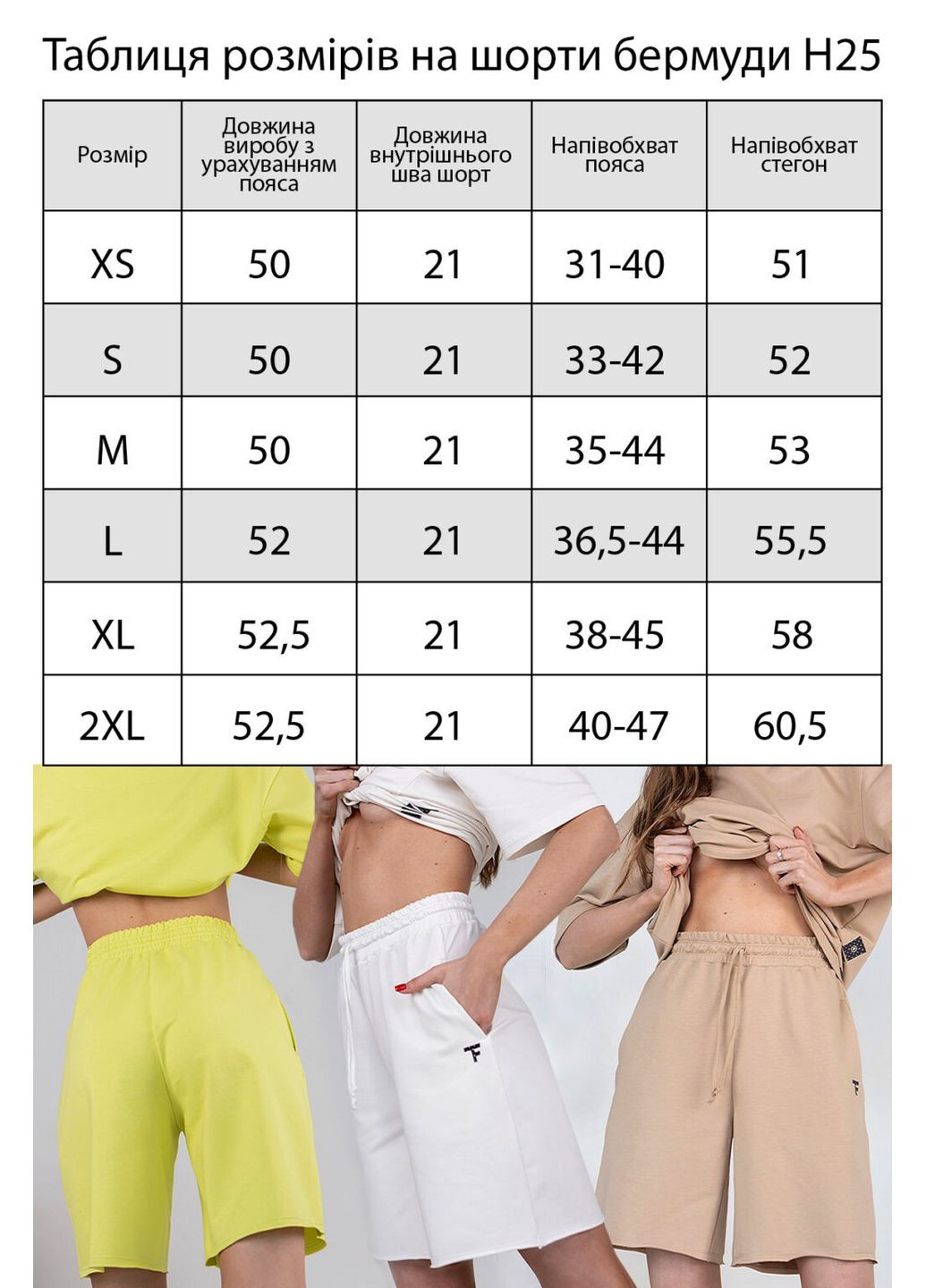 Шорти бермуди TOTALFIT (328092348)