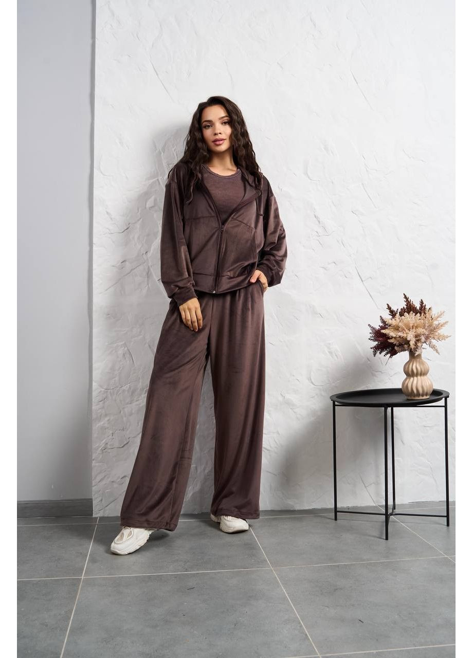 Жіночий велюровий костюм Osoblyva (361001213)