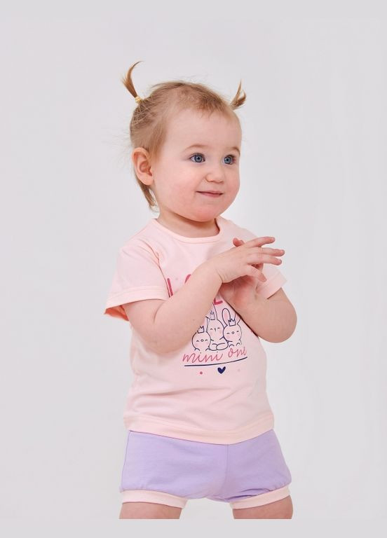 Футболка Розовый персик Smil (323821238)