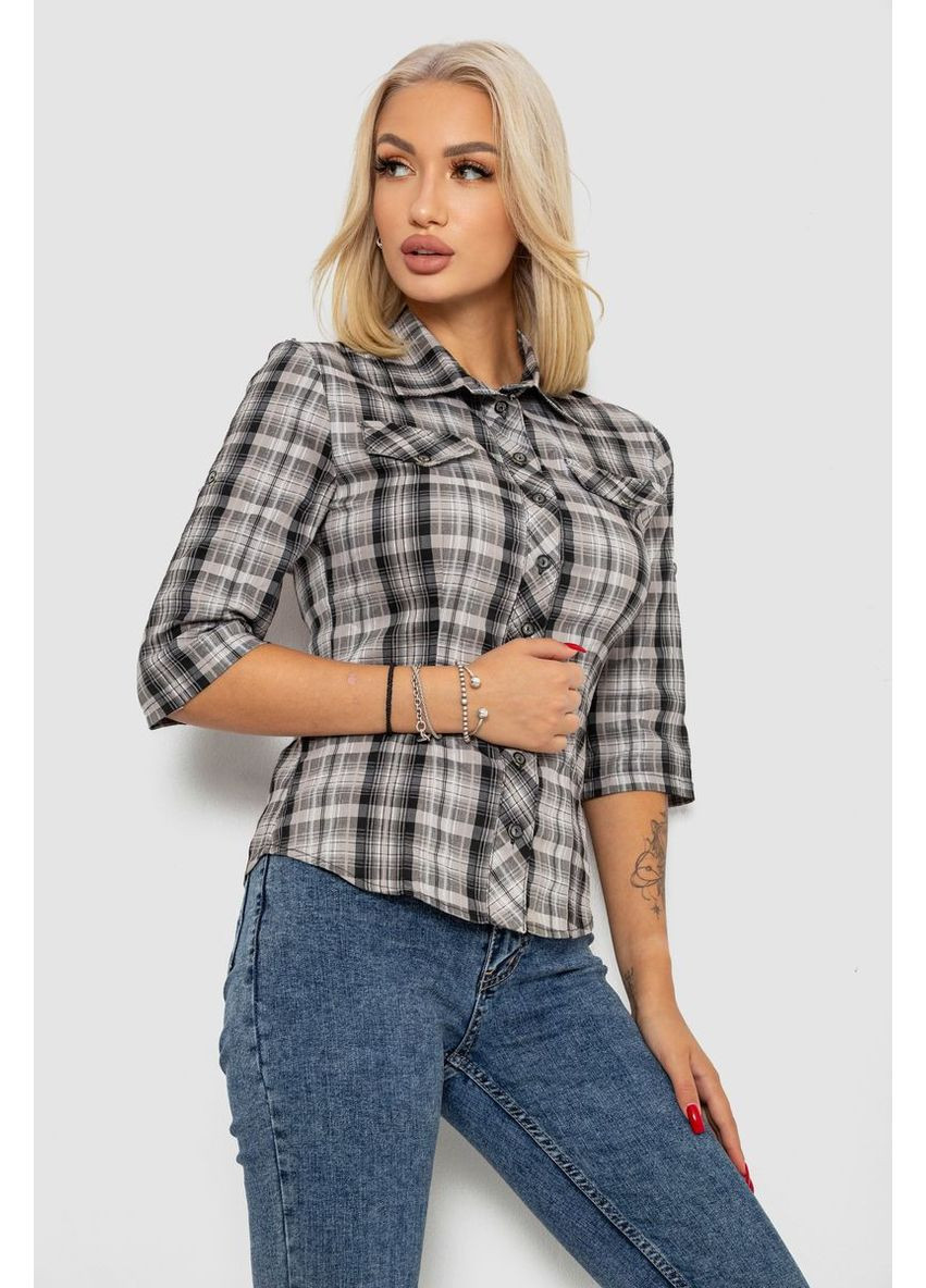 Серая рубашка Ager