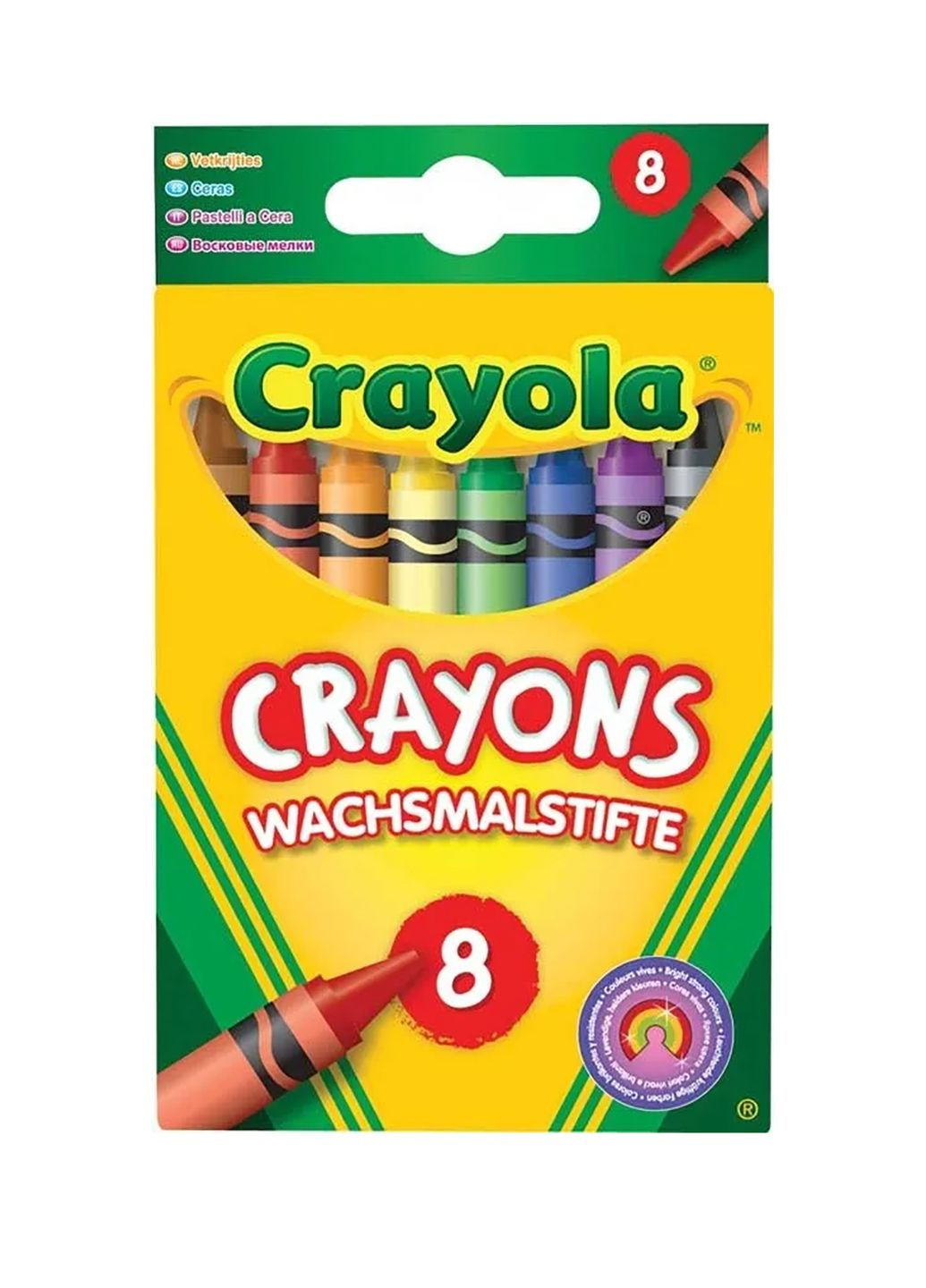 Набор воскового мела цвет разноцветный ЦБ-00249901 Crayola (292630213)