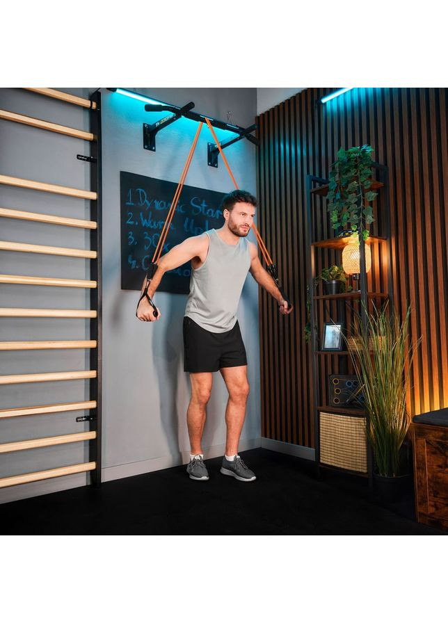 Набор резинок с эспандерами TX-050TSV черный TREX Sport (372608784)