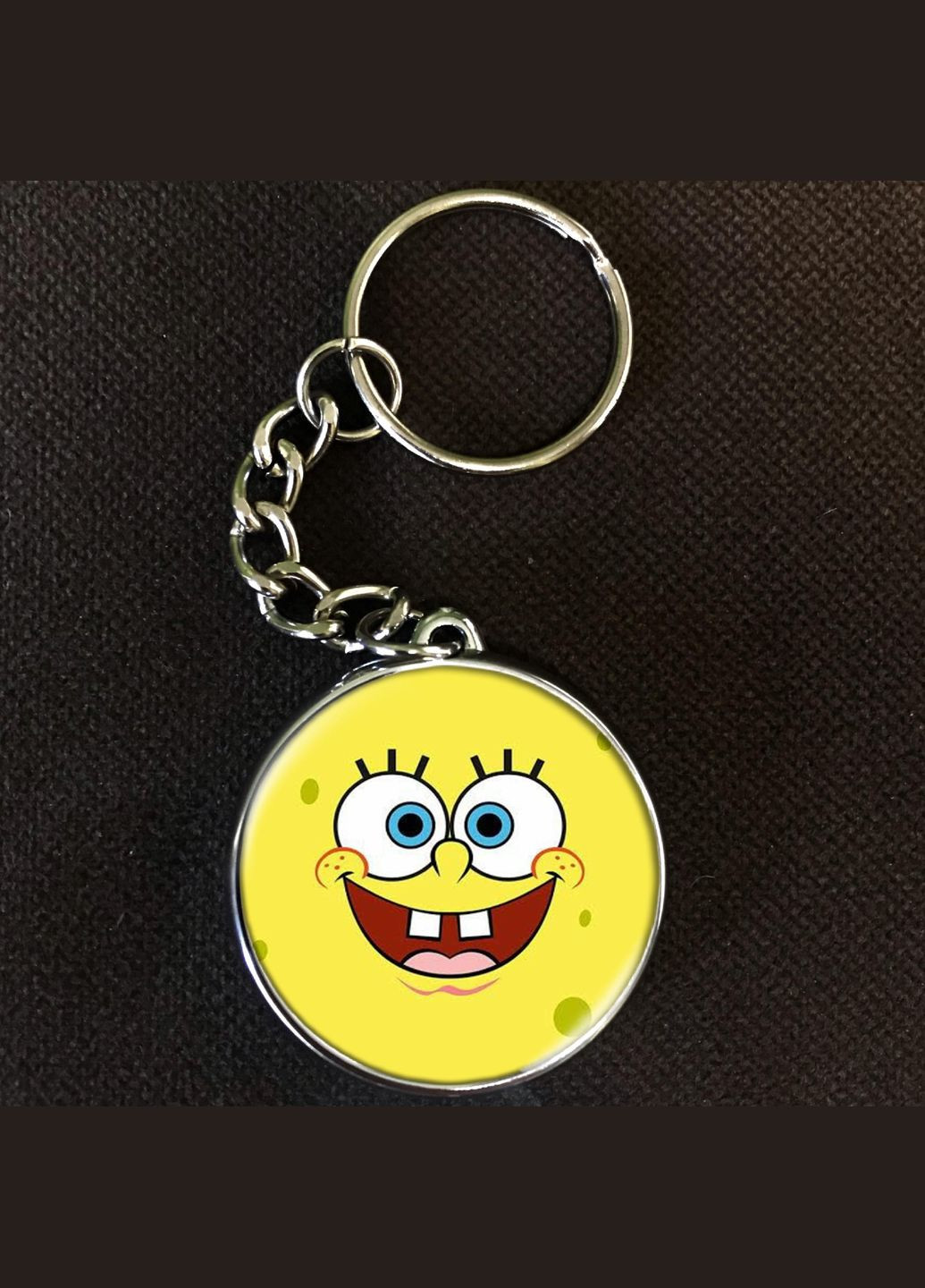 Брелок Губка Боб #04 silver No Brand (327220001)