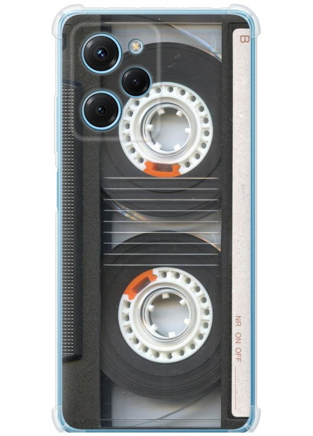 Силіконовий протиударний с посиленими кутами чохол 'Касета ' для Endorphone Xiaomi Poco X5 Pro 5G (296582782)