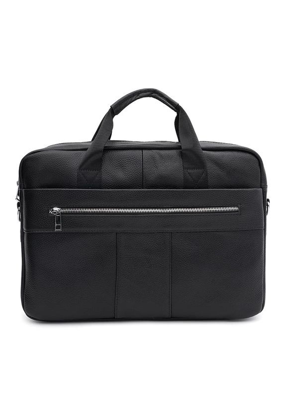 Мужская кожаная сумка - портфель K17068bl-black Keizer (311553045)