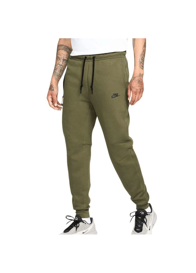 Зеленые спортивные, повседневный демисезонные брюки Nike
