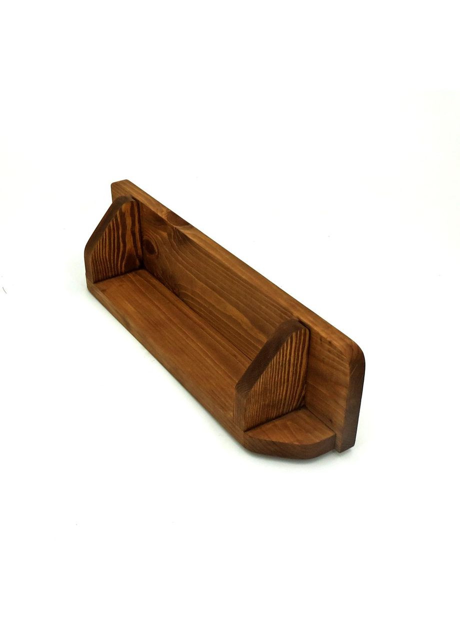 Настінна книжкова полиця з дерева Мартін мускат (КПГ-001507) No Brand (328072553)