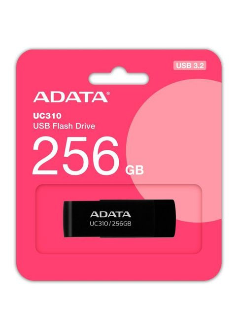 USB флеш накопитель (UC310256G-RBK) ADATA 256GB UC310 Black USB 3.0 (295930095)