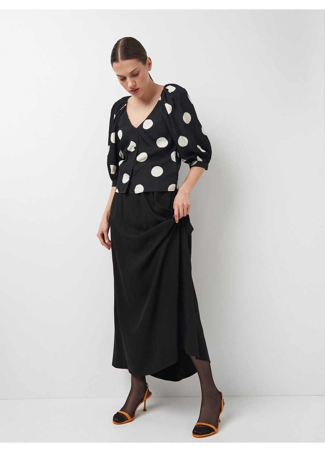 Чорна блуза H&M