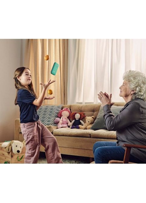 Мобільний телефон (KX-TU400EXC) Panasonic KX-TU400 Turquoise (326588674)