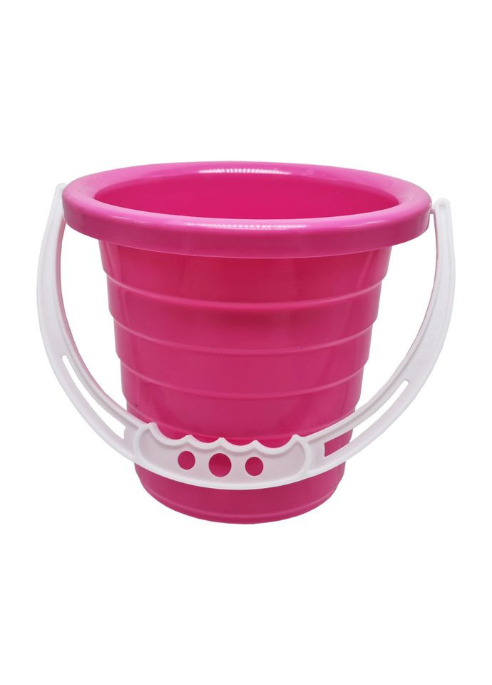 Дитяче відро для пісочниці "Середнє" Bambi S0009(Pink) зелений 14 см Mtoys (300386048)