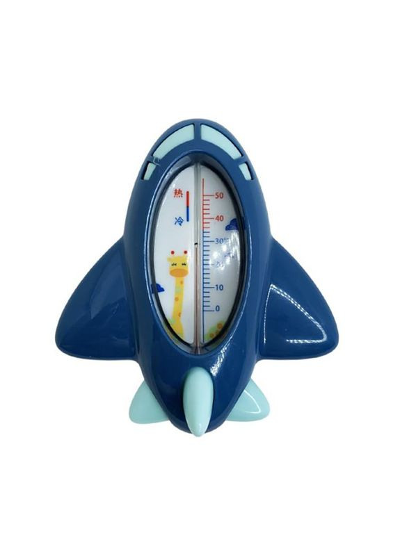 Іграшка-термометр для ванни "Літак" MGZ-1106(Blue) No Brand (362568983)