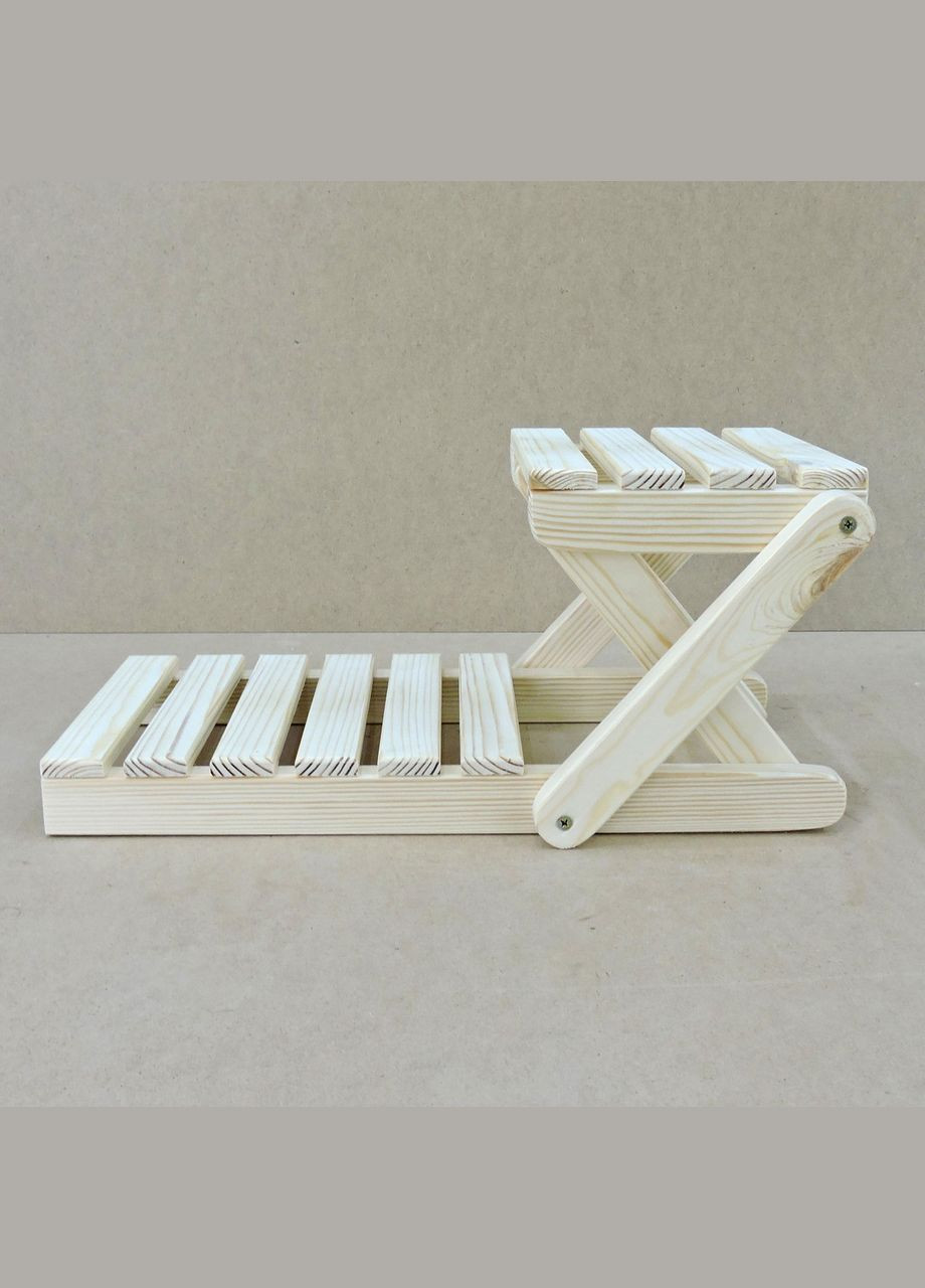 Подставка для цветов из дерева Мальмезон бланже (ЦВП-002801) No Brand (328227191)