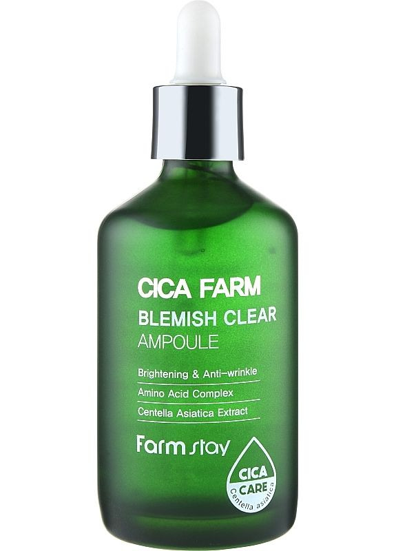 FarmStay Ампульна сироватка з центелою азіатською Cica Farm Blemish Clear Ampoule 100ml (2-1166703) — Крем, Південна Корея (369791080)