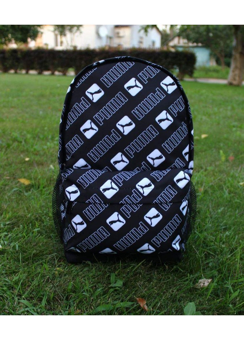 Рюкзак міський чорно-білий легкий Puma No Brand (359378659)