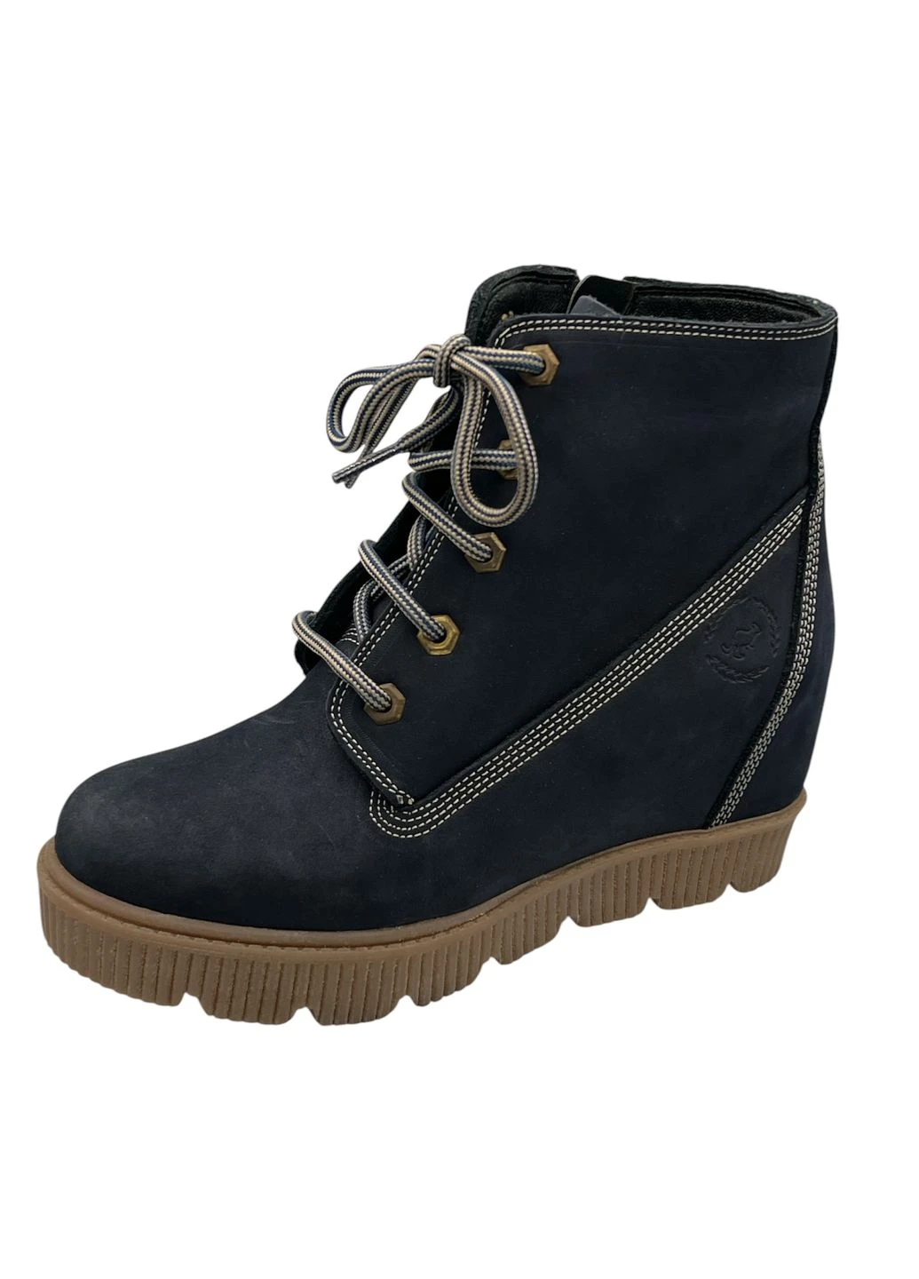 Черевики жіночі, зимові, верх натуральний нубук, натуральна всередині цигейка Sherlock Soon (314703801)