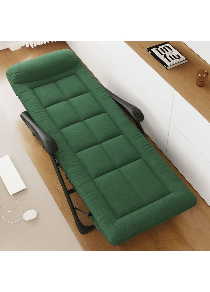 Удобное кресло кровать со встроенным матрасом раскладное Green (LB-FCB-G3-GRN) LEOBRO (361443781)
