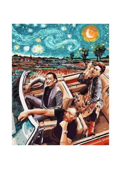 Картина по номерам "Путешествие" GX43211 Rainbow Art (384210674)