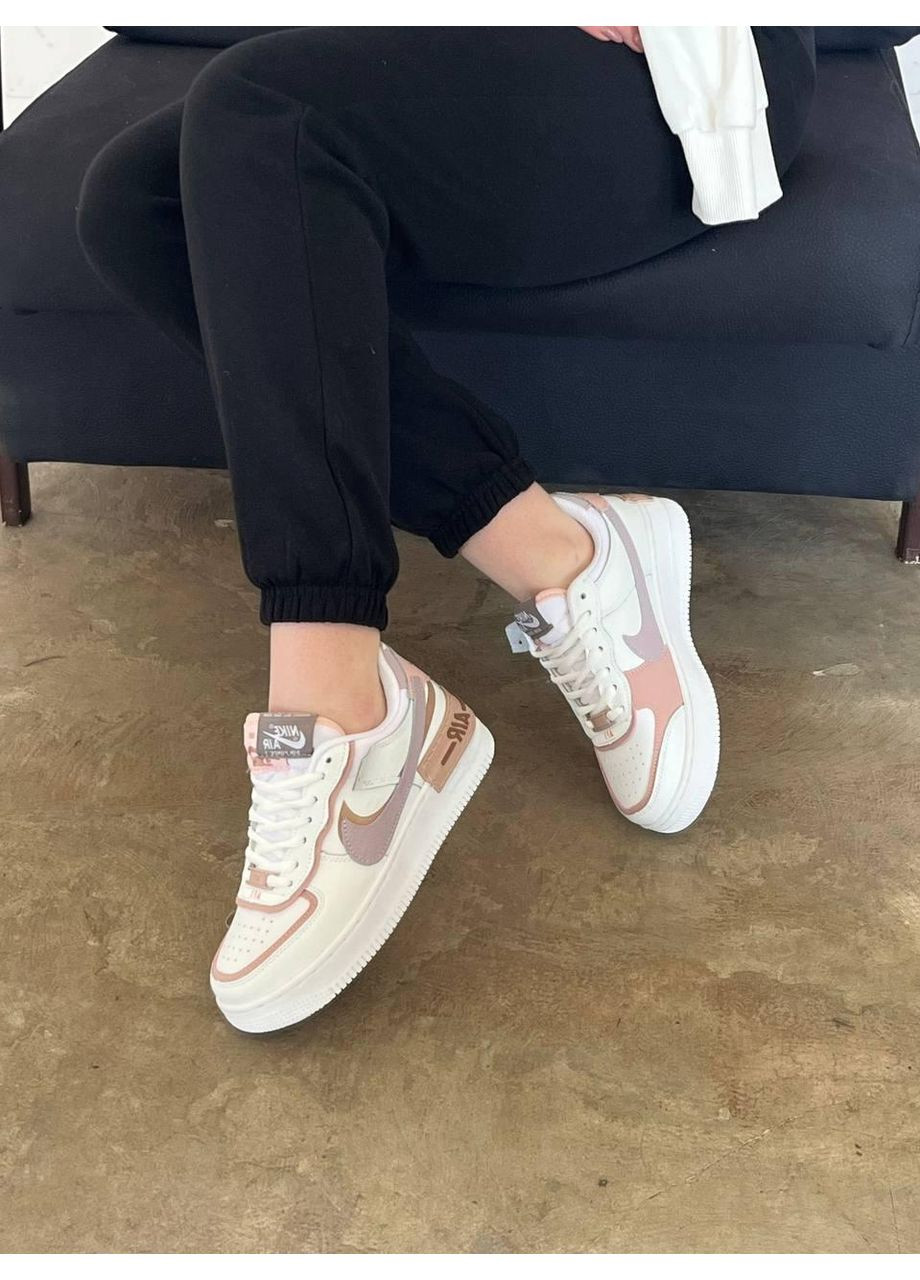 Червоні Осінні кросівки чоловічі nike air force 1 shadow amethyst найк аір форс 1 преміум No Brand