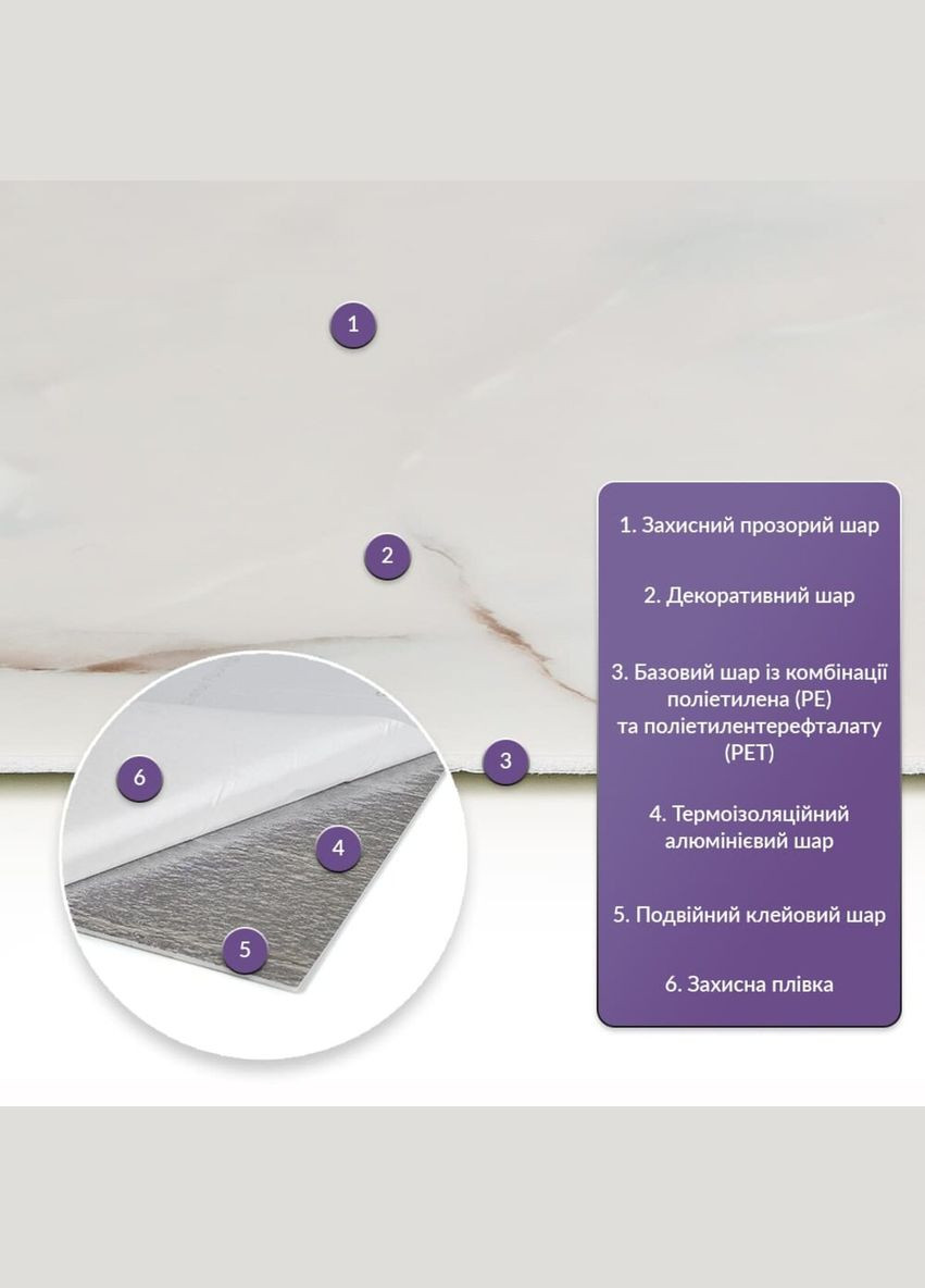 Самоклеящаяся стеновая PET плитка 600х300х2мм SW-00001678 Sticker Wall (365819548)