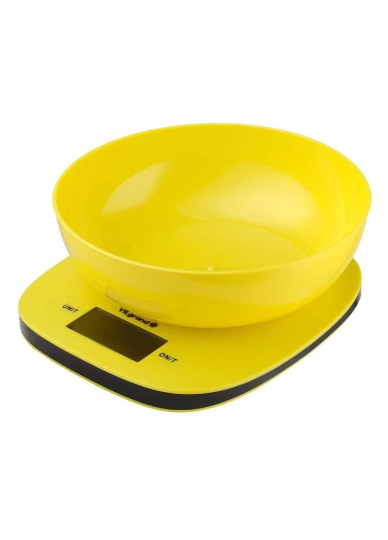 Весы кухонные с чашей VKS-517 Yellow Vilgrand (360401673)