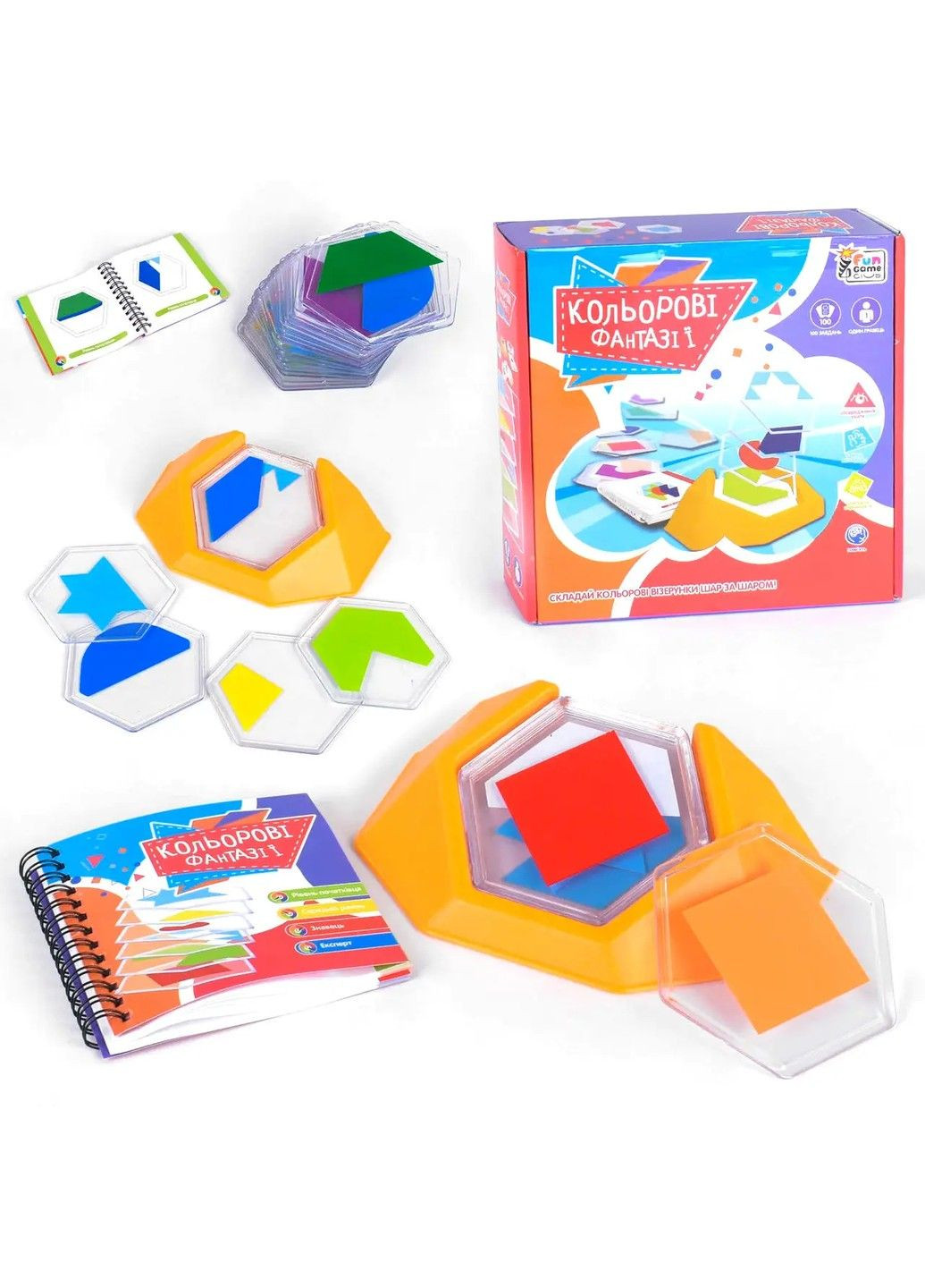Развивающая игра Цветные фантазии Fun Game (323159643)