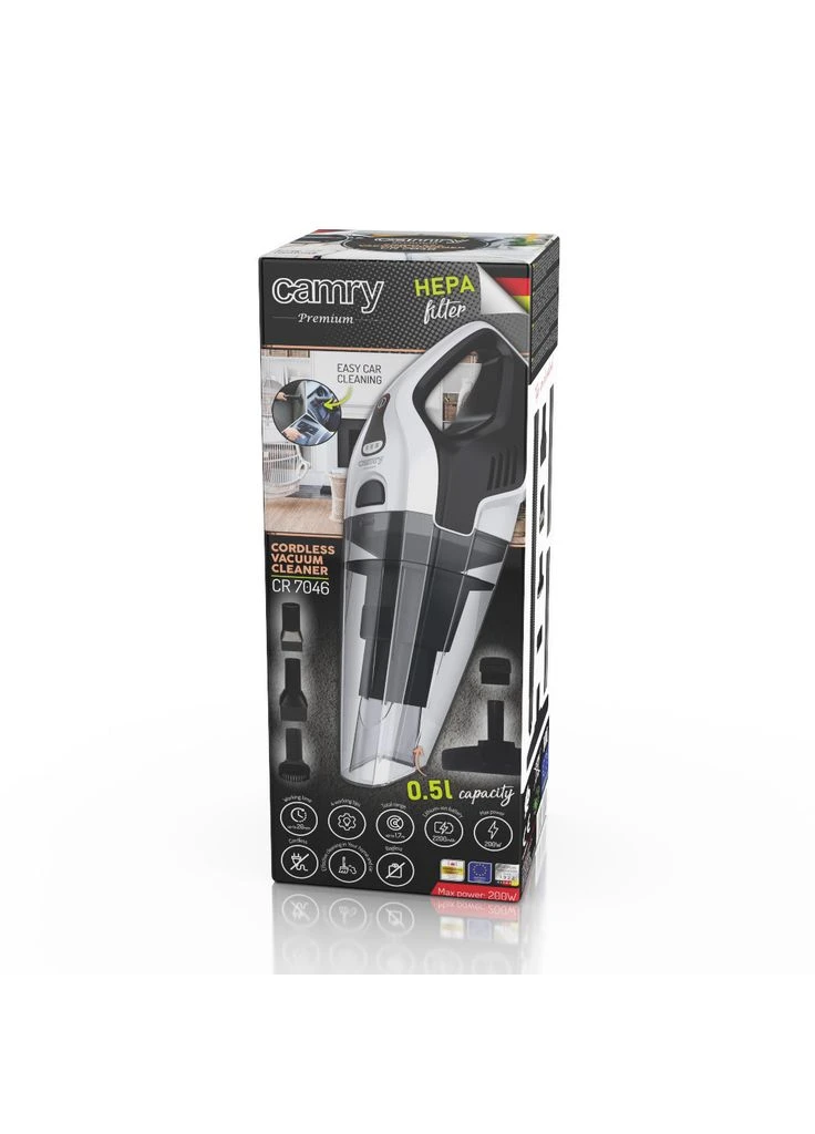 Вертикальний акумуляторний пилосос CR 7046 Camry (392266825)