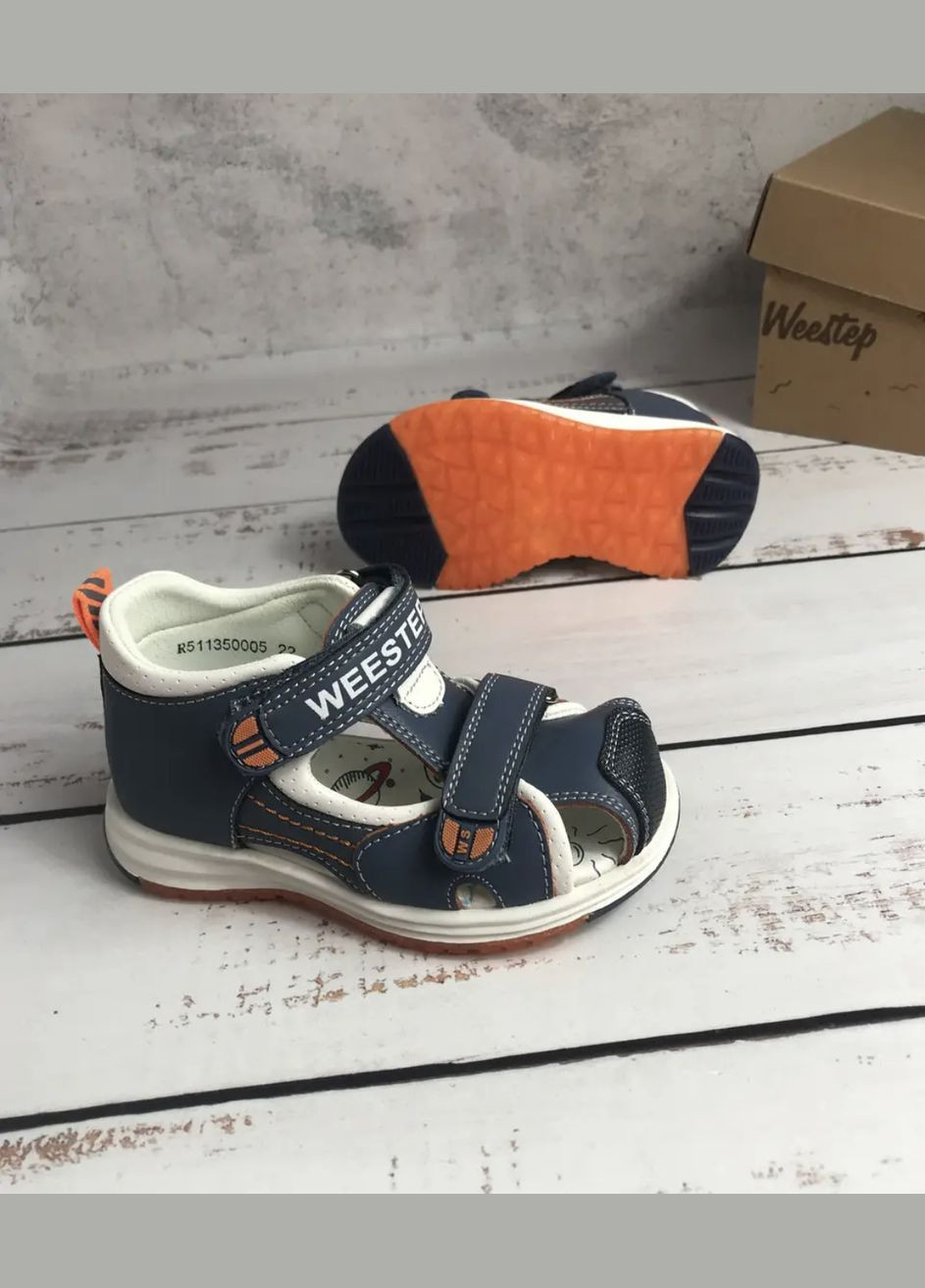 Босоніжки дитячі для хлопчика Синій (544) Weestep (332795176)