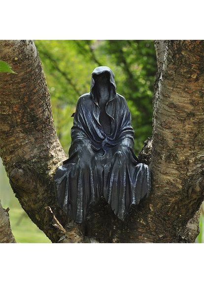 Настольная сидящая статуетка в готическом стиле из смолы Жнец Властелин Тайн No Brand (292260703)