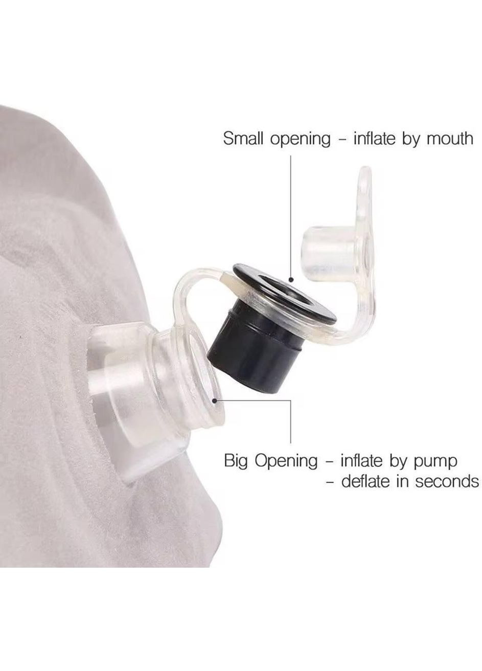 Надувной пуф-подушка универсальная для поездок и работы No Brand (358930249)