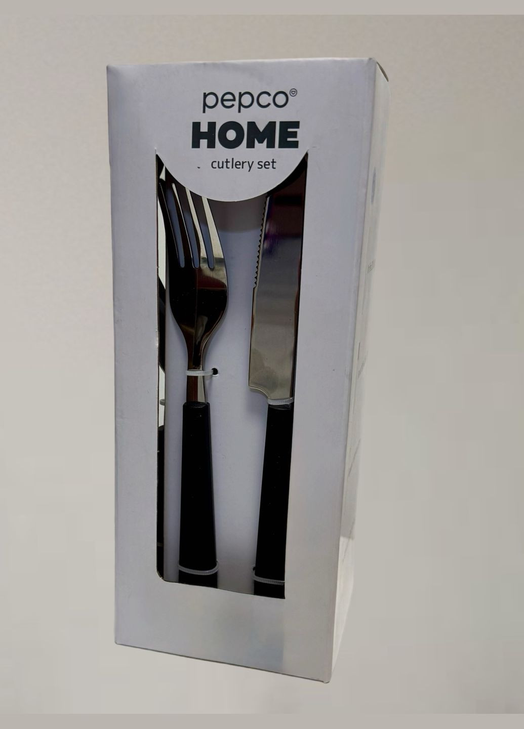 Набір столових приборів,, чорний Pepco (326738848)