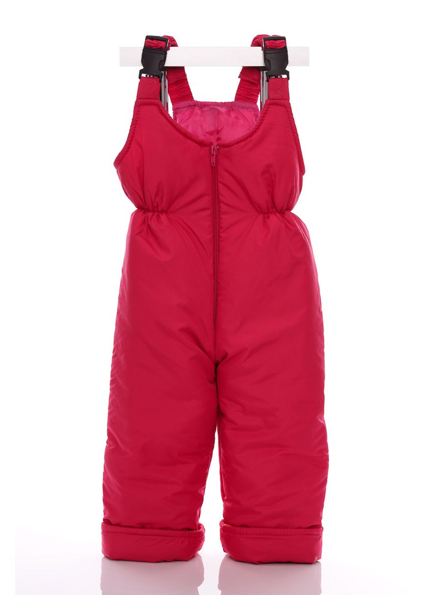 Комбінезон Конверт для дівчинки на хутрі Трійка темно-рожевий 98 см (27567) BABYKROHA (297198090)