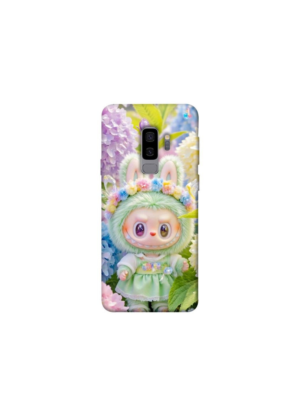 Чохол на Samsung Galaxy S9+ Labubu & Flowers ver.2 Frontalka (354674106)