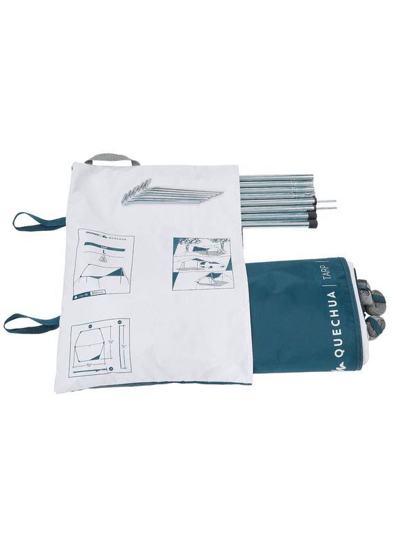 Туристический Навес для Кемпинга FRESH Водонепроницаемый Quechua (335052763)