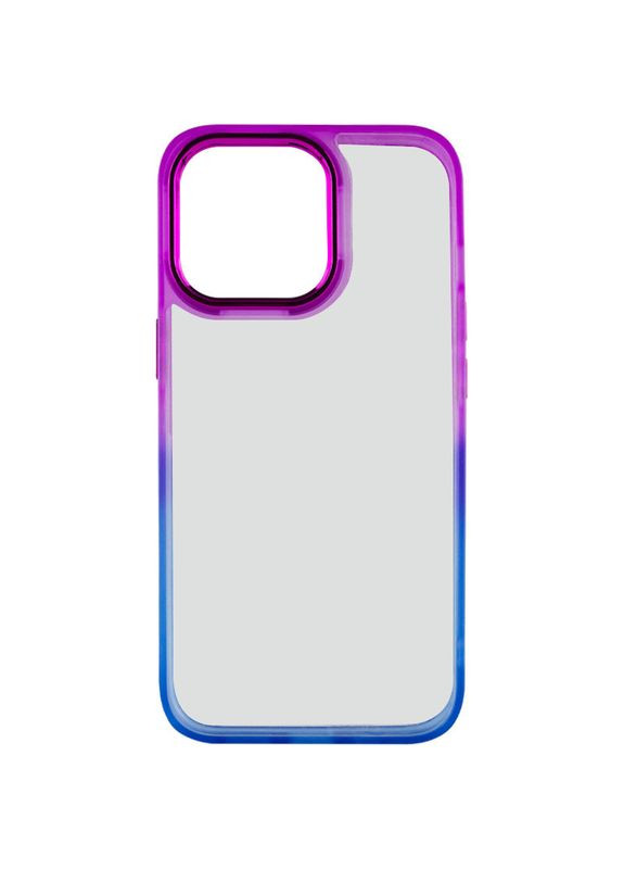 Чохол TPU+PC Fresh sip series для Apple iPhone 13 Pro Max (6.7") Синій / Фіолетовий No Brand (360879668)