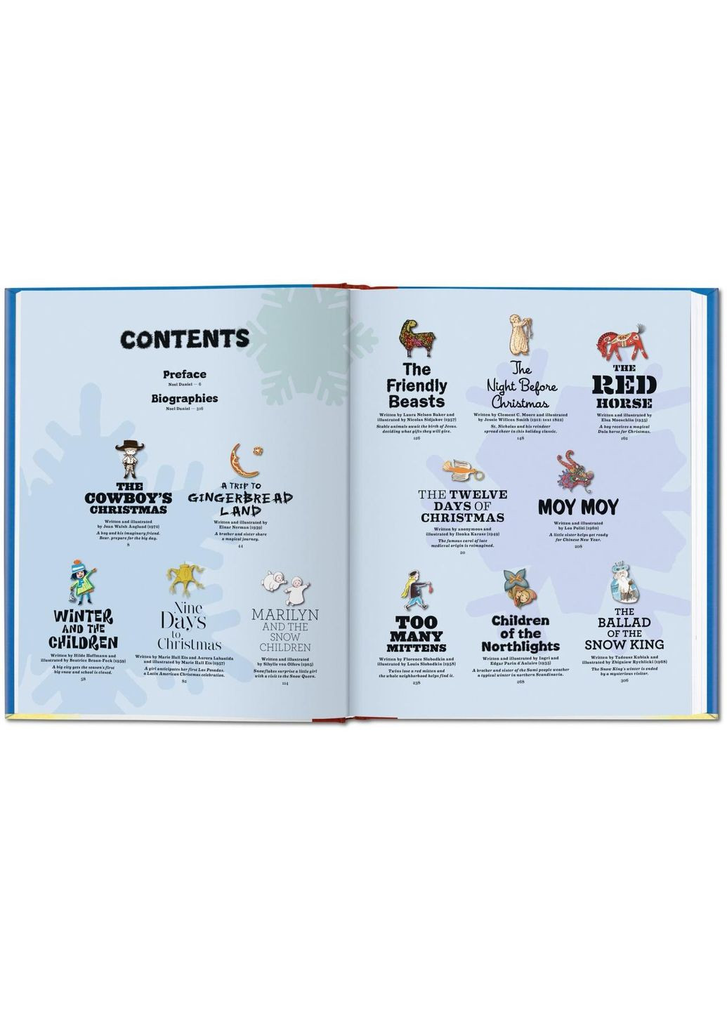 Книга Скарбниця зимових казок. 13 казок про святкові сніжні дні ( ) (англ.) Taschen (362537317)