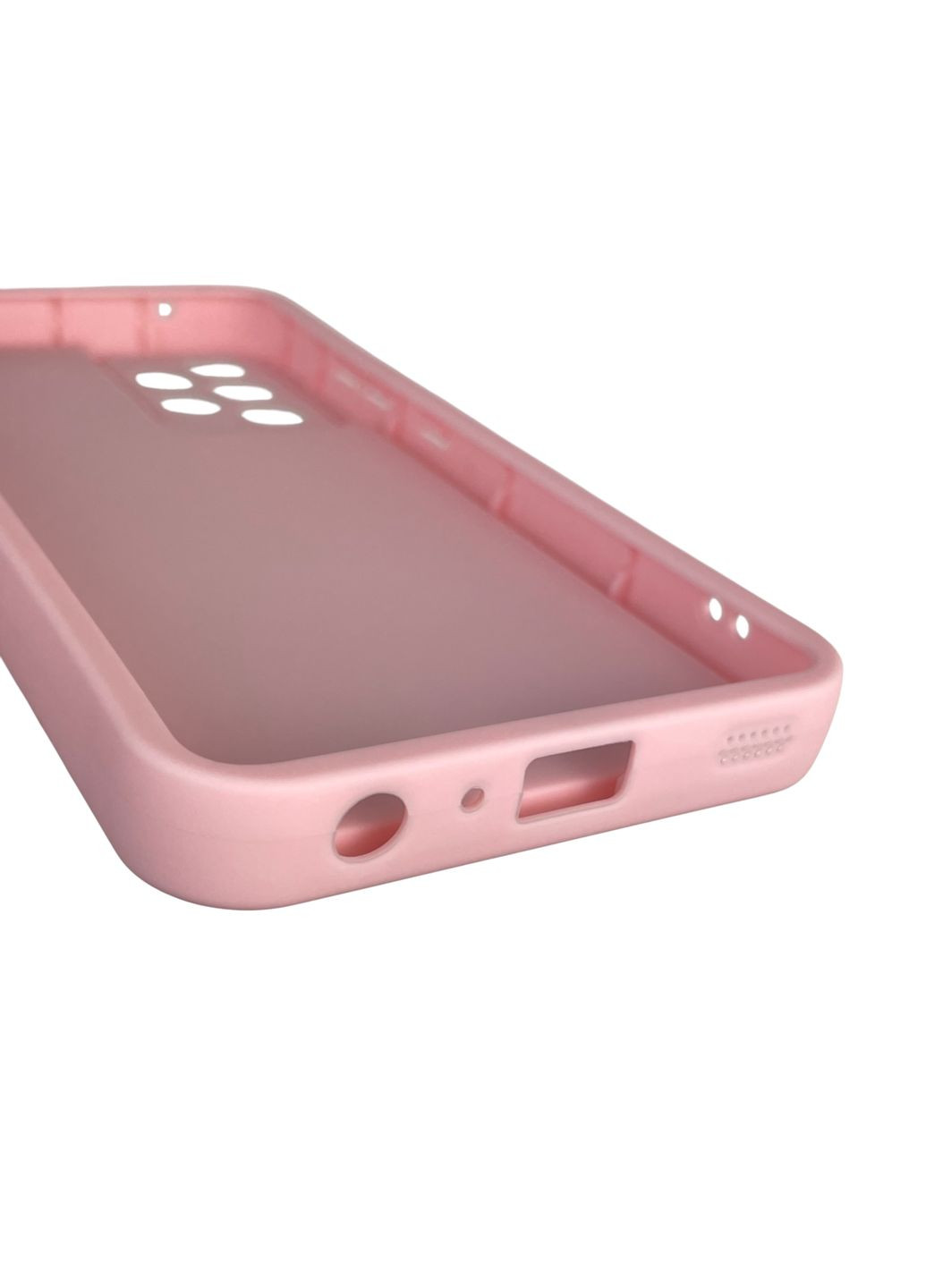 Чохол силіконовий Soft Touch для Galaxy A52 4G (SM-A525) рожевий (Повний захист камери) Samsung (366387368)