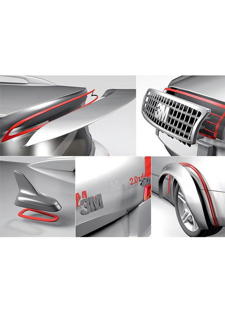 Міцна двостороння клейка стрічка 3M 4229P ширина 40 мм довжина 3 метри Сіра 3М (368865836)