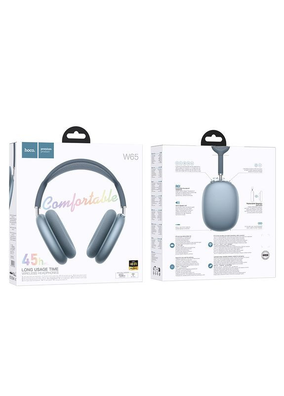 Накладные беспроводные наушники W65 Happy Hoco (368707232)