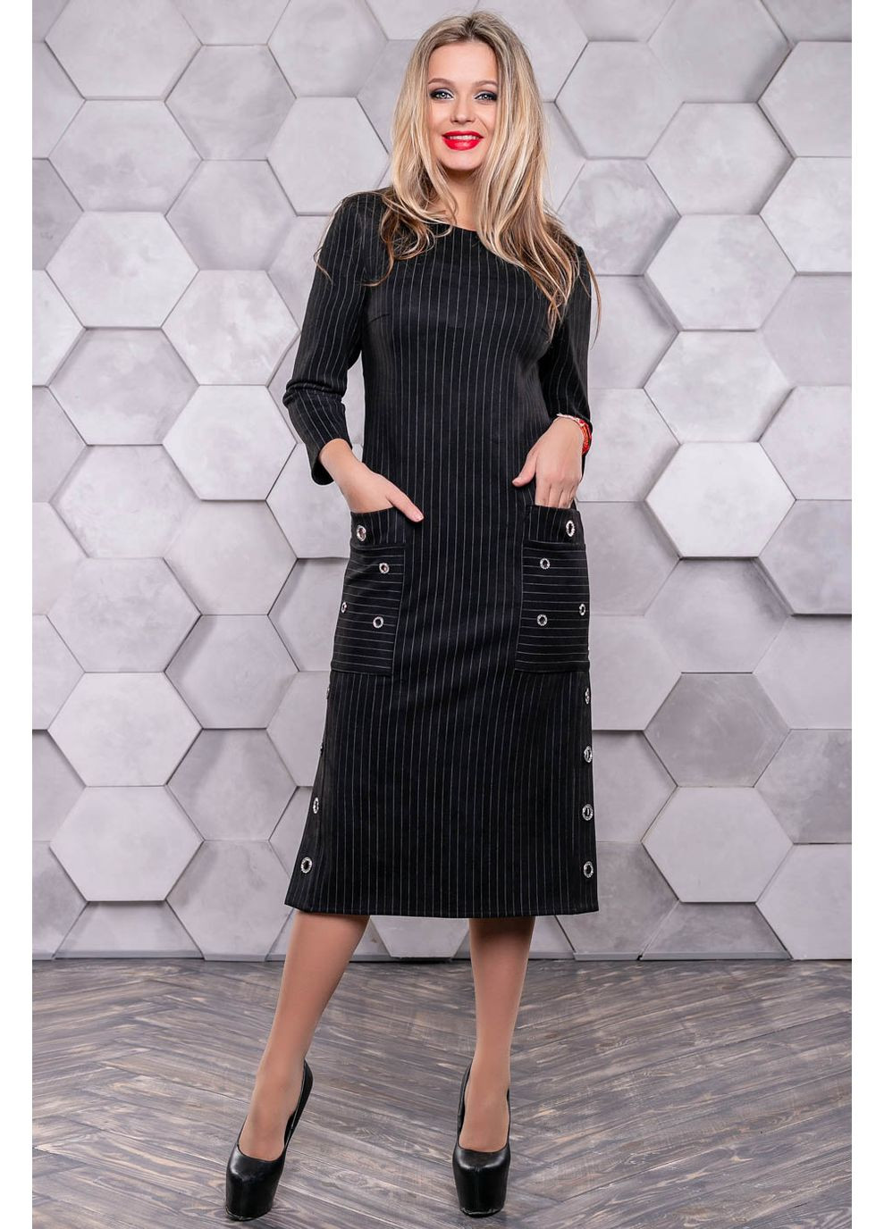 Черное платье 1109.3175 Seventeen