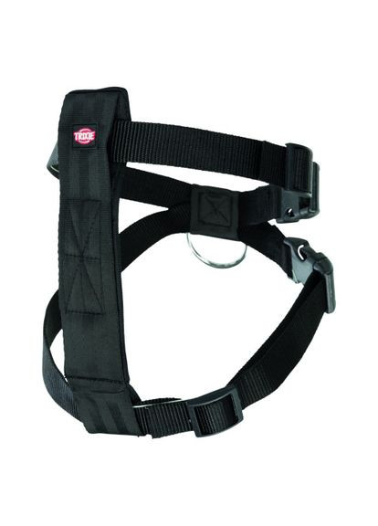 Пояс-шлея безопасности в автомобиль для собак размер L 70–90 см на 25 мм черный Trixie (364750352)