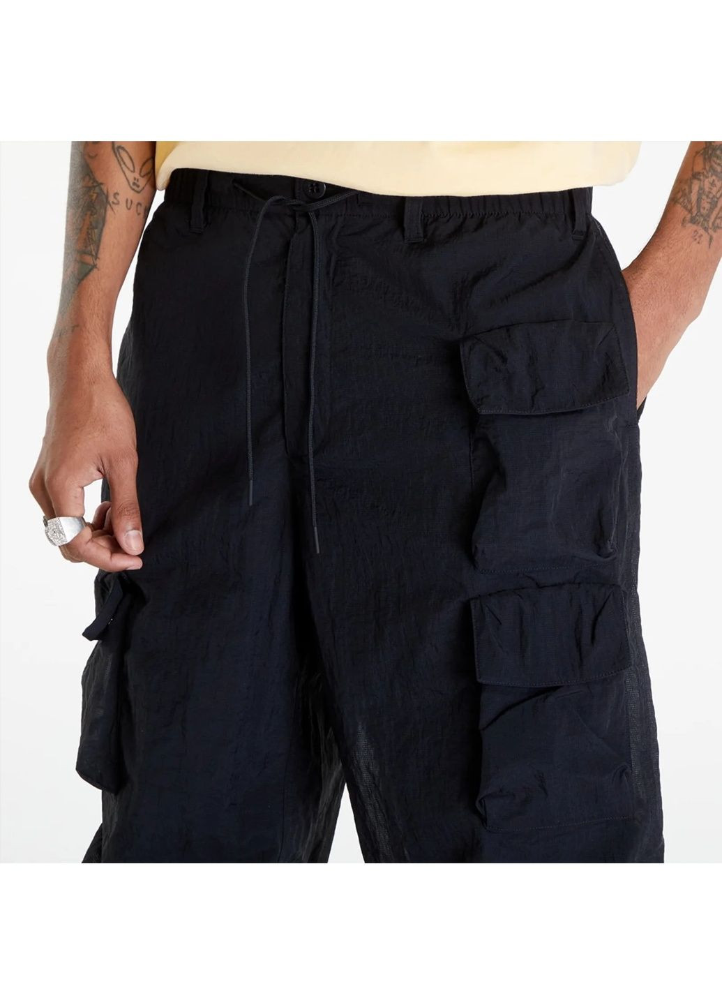 Штани чоловічі Sportswear Tech Pack Woven Mesh Pants Black Nike (364836587)