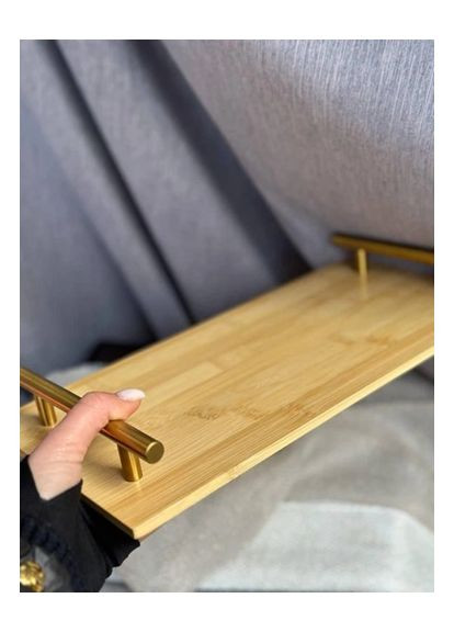 Дошка для подачі на підставці Суші-сет 8030-319 17х36 см бежева Olens (371872886)