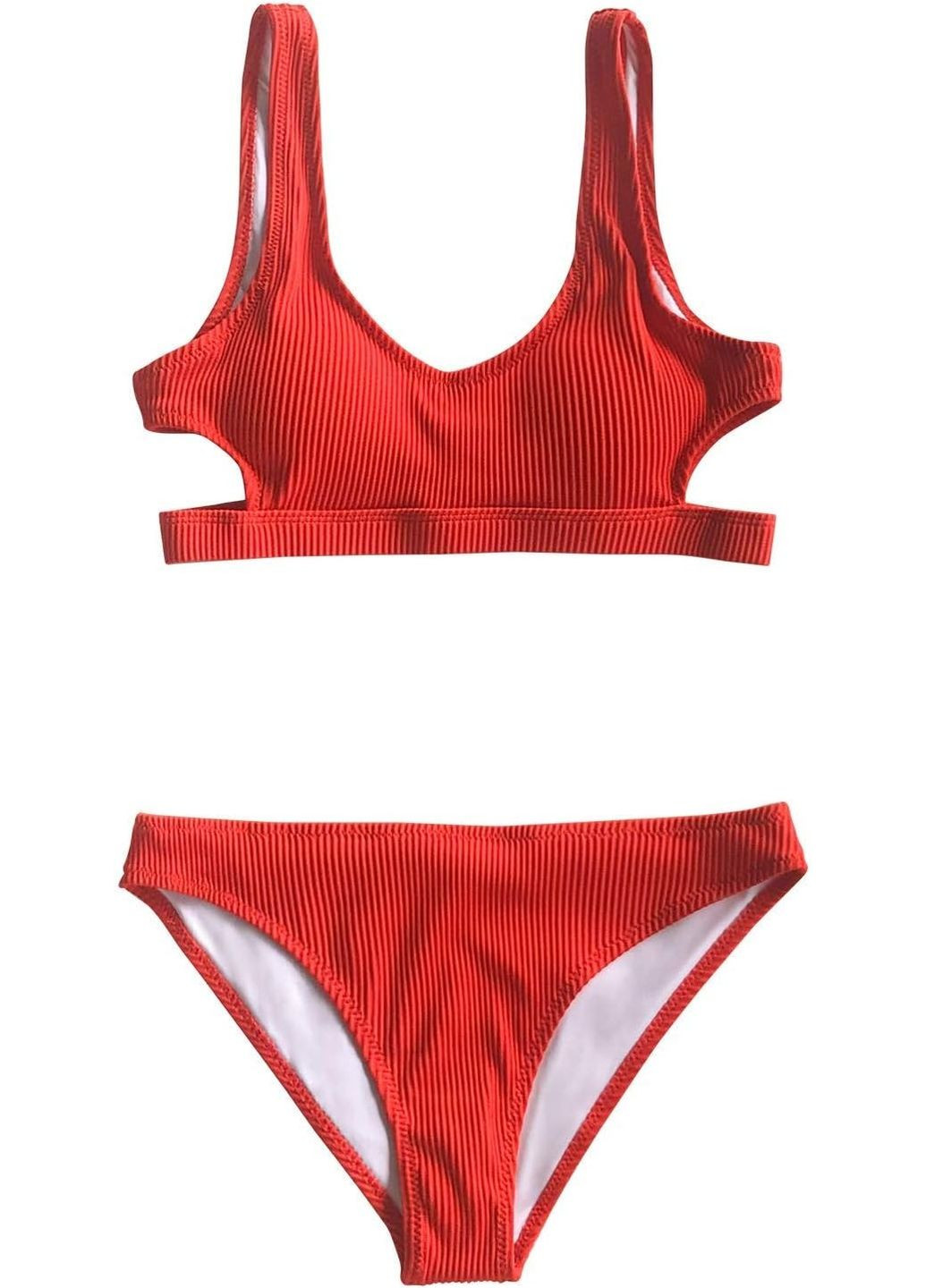 Червоний літній купальник CUPSHE