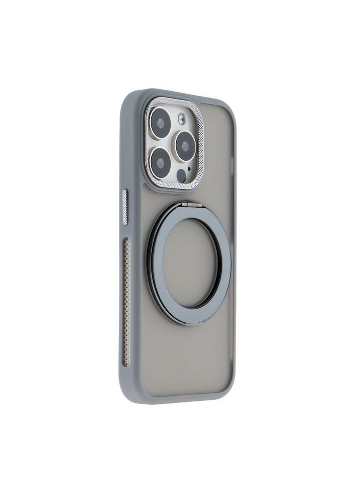 Чехол TPU+PC Mag 360 Spin Case для iPhone 14 Pro Max Grey No Brand (340405028)