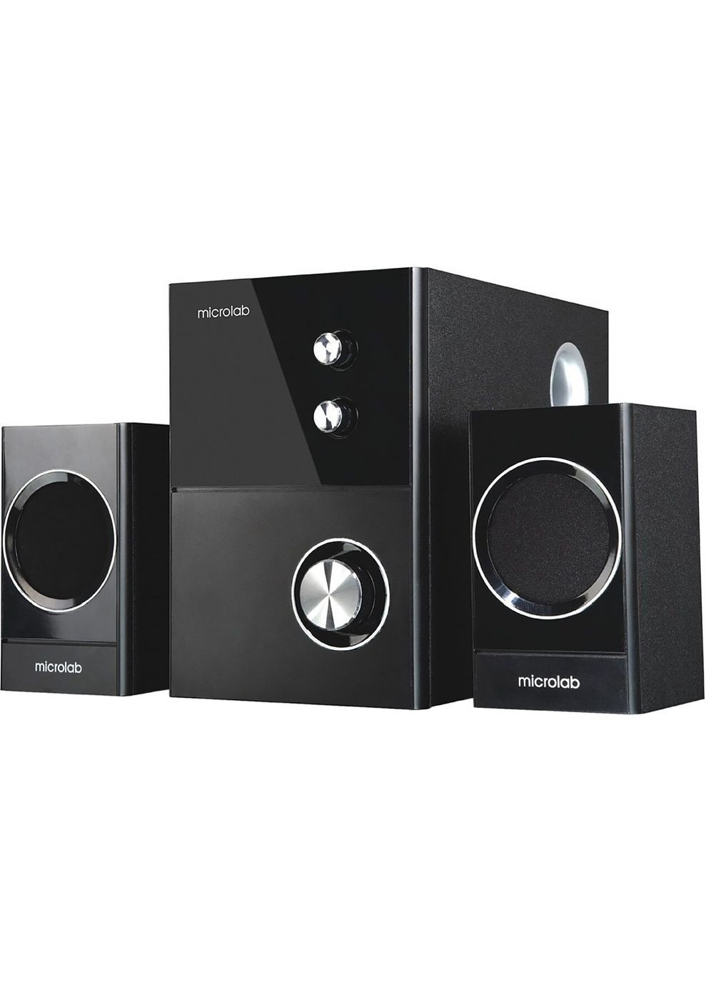 Акустическая система 2.1 M-223, черная Microlab (372619320)