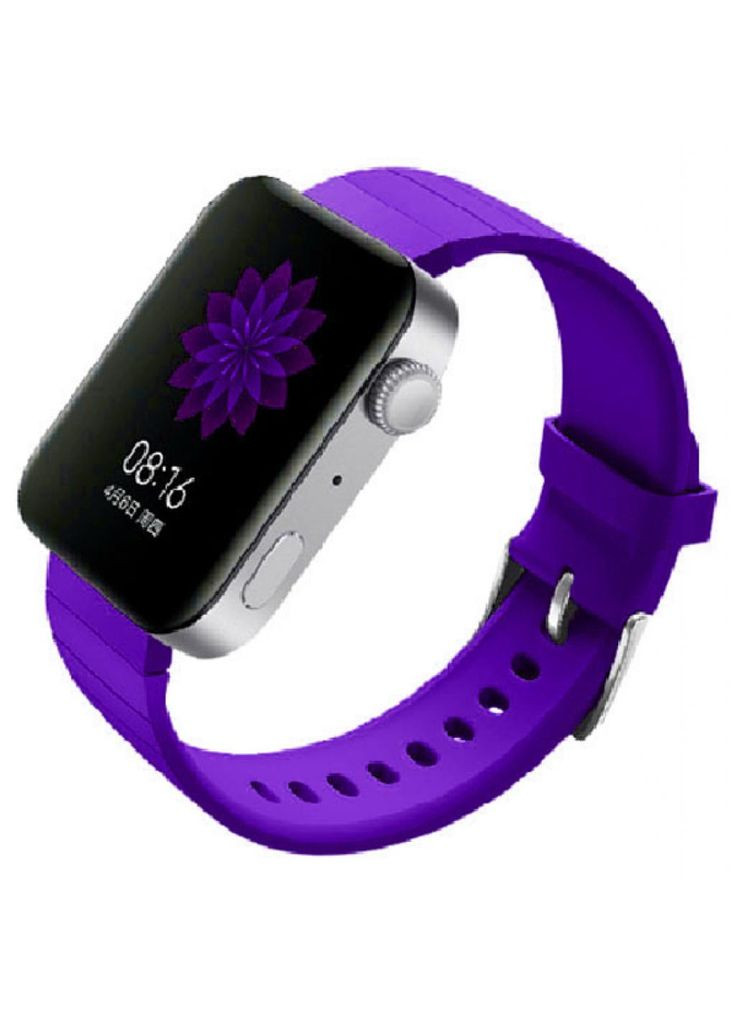 Ремінець для смартгодин (704519) BeCover silicone для xiaomi mi watch purple (268144868)