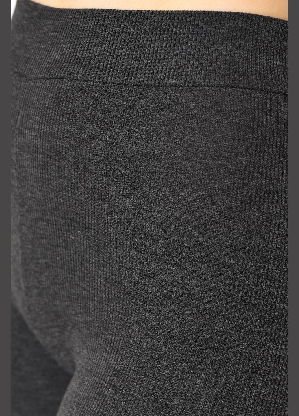 Лосины женские трикотажные темно-серого цвета Let's Shop (278274370)
