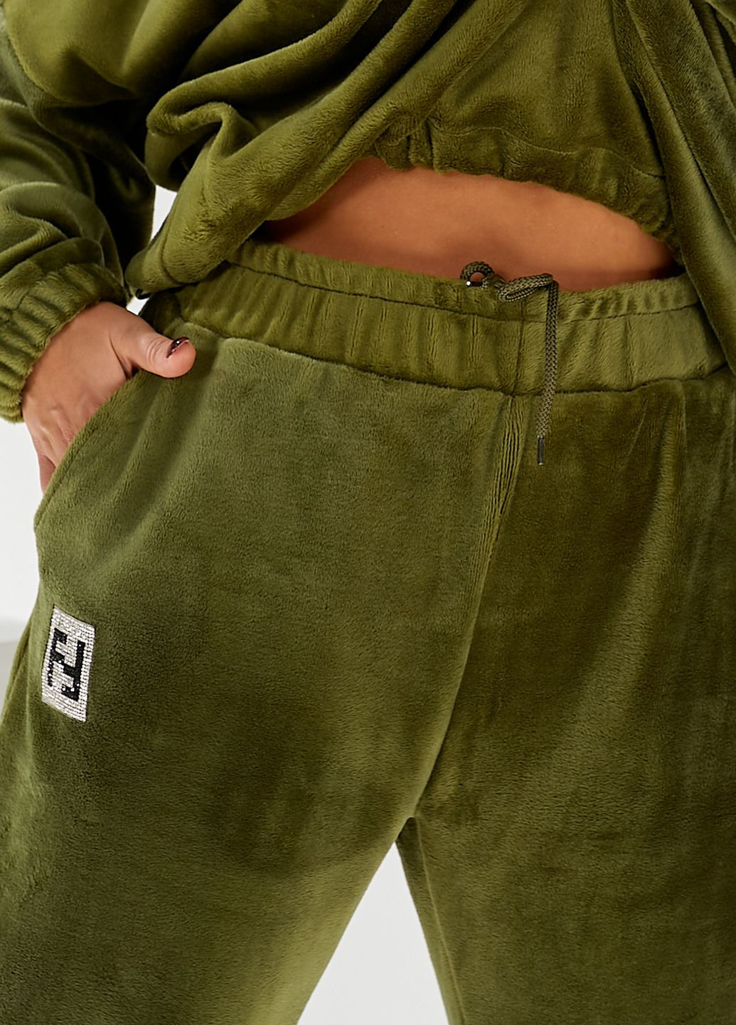 Велюровый спортивный костюм No Brand (319327456)