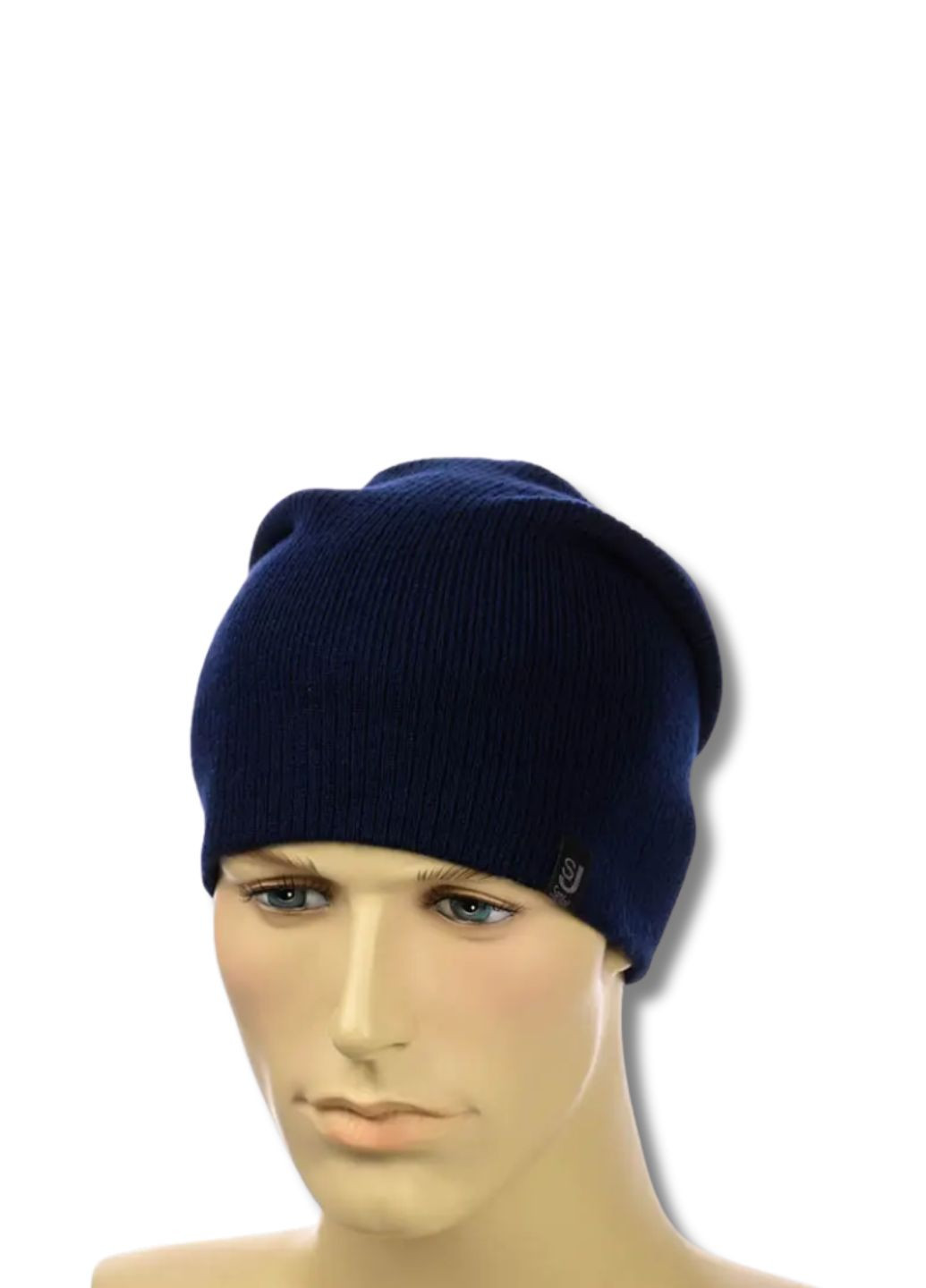 Чоловіча в'язана шапка панчоха No Brand Чоловіча вязанная шапка (337336202)